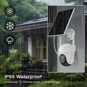 📷 Cameră solară wireless 3MP 1296P ☀️🔋 – vedere nocturnă color 🌙🌈, PTZ rotativ 🔄, audio bidirecțional 🎙️🔊, detecție mișcare 🚨 – ideală pentru bebeluși 👶, seniori 👵 și animale 🐾