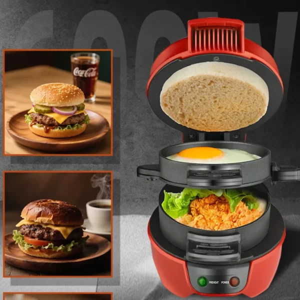 Aparat de Burgeri Haley – 600W -1044-5 Aparat de Burgeri Haley – 600W -1044-5