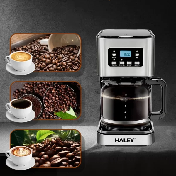 Aparat de Cafea Haley – 950W -2805-6 Aparat de Cafea Haley – 950W -2805-6