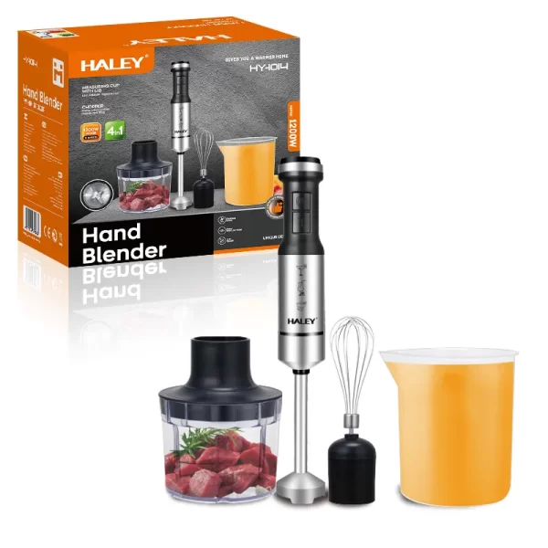 Blender de Mana Electric Haley 4 în 1 – 1200W -1014-1 Blender de Mana Electric Haley 4 în 1 – 1200W -1014-1