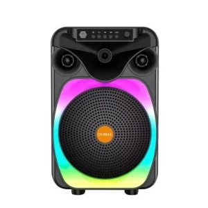 Boxă Bluetooth Portabilă Karaoke  – Cu Microfon, Sunet Puternic, Efecte Luminoase și Design Modern