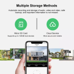 Camera de supraveghere cu panou solar 4G 1