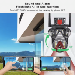 Camera de supraveghere cu panou solar 4G 3