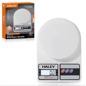 Cântar Digital de Bucătărie Haley HY-5019, Capacitate 10kg, Precizie 0.1g, Platformă din Sticlă Temperată și Afișaj LCD Luminos – Ideal pentru Gătit, Dietă și Cofetărie Profesională
