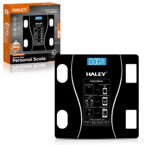 Cântar Personal Analitic Haley HY-5006 – Afișaj Digital Clar, Design Elegant din Sticlă Temperată, Măsurare Precisă pentru Greutate și Sănătate Corporală