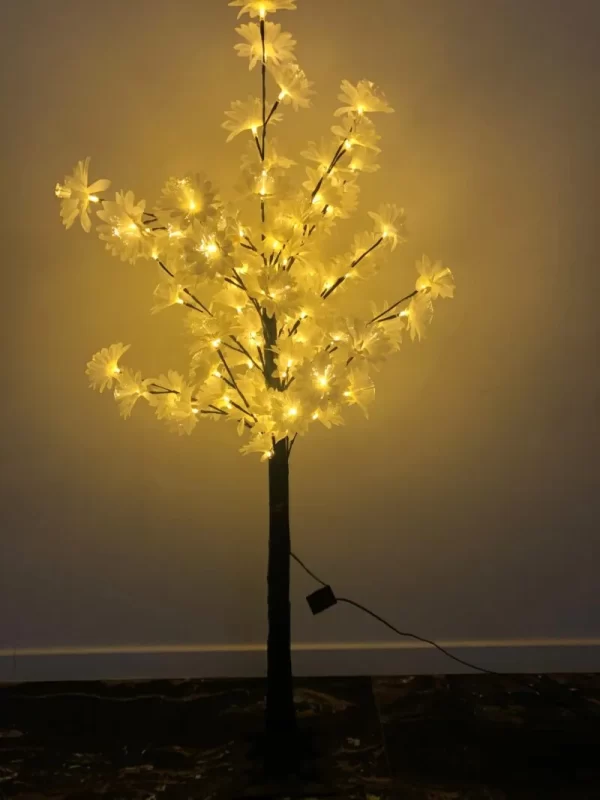 Copac cu Flori decorativ Alb-3 Copac cu Flori decorativ Alb-3