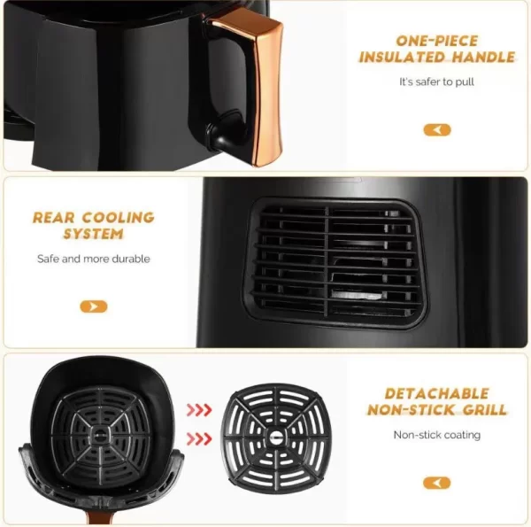 Friteuză cu Aer Cald Fry Digital-5 Friteuză cu Aer Cald Fry Digital-5