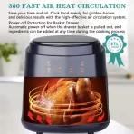 Friteuză cu Aer Cald Fry Digital-6