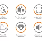 Mașină de Gheață Haley -6100EF-4