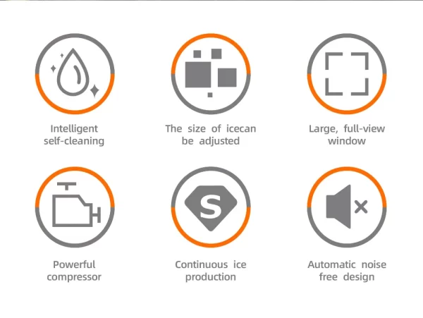 Mașină de Gheață Haley -6100EF-4