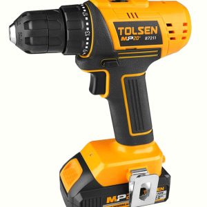 Mașină de Găurit și Înșurubat fără Fir Tolsen 4162 – 20V Li-Ion 2.0Ah, Compactă, Puternică și Reîncărcabilă, Ideală pentru Bricolaj și Profesioniști