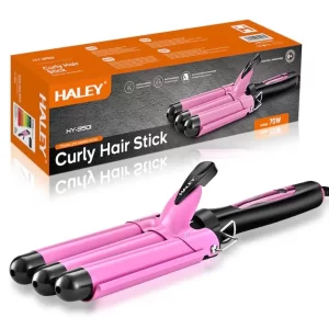Ondulator de Păr Ceramic Haley HY-3501 – Tehnologie Avansată, Încălzire Rapidă, Bucle Perfecte și Protecție Termică pentru un Păr Sănătos și Strălucitor