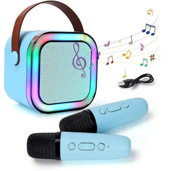 Pachet Smartwatch AMOLED 49mm + Boxă Karaoke cu 2 Microfoane-2 Pachet Smartwatch AMOLED 49mm + Boxă Karaoke cu 2 Microfoane-2