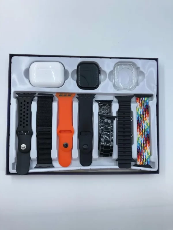 Pachet Smartwatch Ultra + Căști Wireless-1 Pachet Smartwatch Ultra + Căști Wireless-1