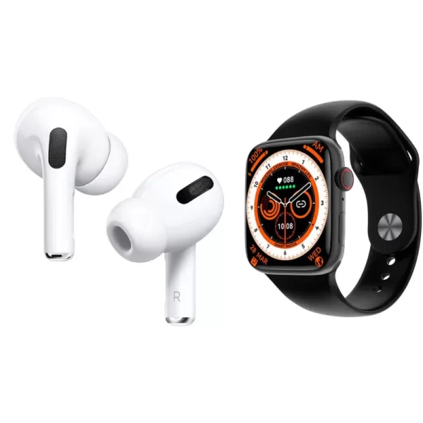 Pachet Smartwatch Ultra + Căști Wireless Pachet Smartwatch Ultra + Căști Wireless