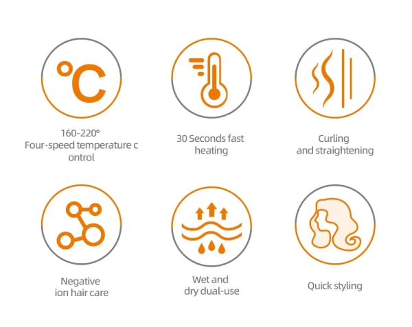 Perie cu Aer Cald Haley Air 2 in 1 – 800W -4001-7 Perie cu Aer Cald Haley Air 2 in 1 – 800W -4001-7