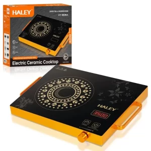 Plită Electrică cu Placă Ceramică Haley HY-1821A – Putere 2000W, Tehnologie cu Încălzire Rapidă, Design Modern și Control Precise pentru Gătit Eficient