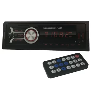 Radio Auto MP3 Player Bluetooth 4×50W – USB, SD, AUX, RCA, Afișaj LED și Telecomandă, Sunet Clar și Conectivitate Completă