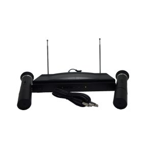Set profesional 2 microfoane wireless WVNGR – semnal stabil, sunet clar, autonomie mare și recepție pe distanță lungă
