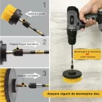 Set 3 Perii Rotative din Plastic-7