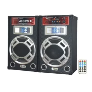 Set Boxe Audio  Ailiang – Bluetooth, USB, SD Card, Radio FM, Telecomandă Inclusă, Design Elegant Negru