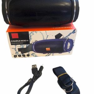 Boxă Portabilă Charge Mini 4 – Sunet Puternic, Bluetooth, Baterie Reîncărcabilă și Design Compact
