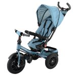 Tricicleta 4 in 1 rotativa-Blue-4