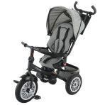 Tricicleta 4 in 1 rotativa-Gri-1