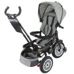 Tricicleta 4 in 1 rotativa-Gri-4