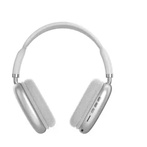 Căști wireless JRH AirPods Max – Over-Ear Bluetooth 5.0, anulare activă a zgomotului (ANC), microfon integrat, autonomie 20 ore, sunet Hi-Fi, design premium alb