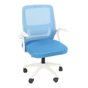 Scaun ergonomic ErgoPlus Super H – tetieră reglabilă, spătar mesh respirabil, brațe 2D, mecanism syncron profesional, suport lombar ajustabil și șezut din spumă poliuretanică injectată, culoare neagră