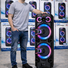 Boxă portabilă 700W cu 2 difuzoare de