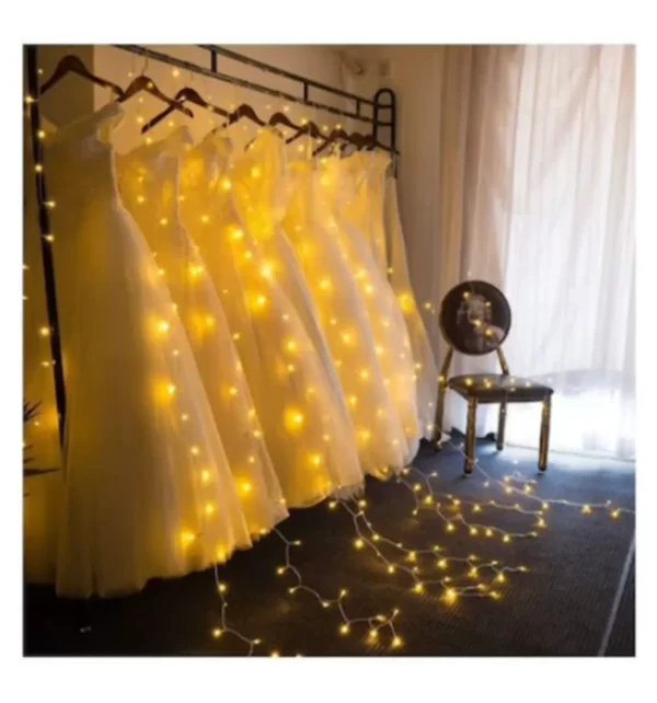 Instalatie tip perdea, 3mx3m, 300 leduri-1