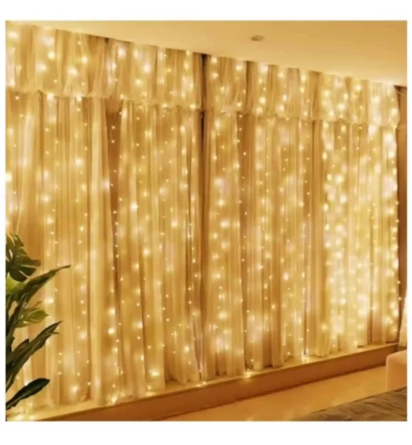 Instalatie tip perdea, 3mx3m, 300 leduri-2