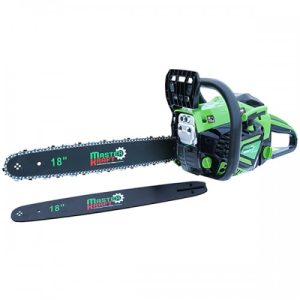 Motofierăstrău pe benzină MasterKraft  52CC • 3.53 CP • lamă 45 cm (18”) • lanț 0.325″ • semiprofesional
