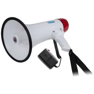 Megafon portabil 20W cu acumulator reîncărcabil și funcție de înregistrare – difuzor puternic pentru evenimente, sport, anunțuri și urgențe