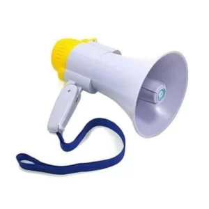 Megafon portabil HQ-108 cu funcție de înregistrare și curea de prindere – portavoce puternică pentru evenimente, echipe, școli și urgențe