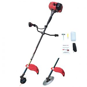 Motocoasă pe benzină 5.6 CP INCRAFT CR-5600  52CC • 2 timpi • arbore rigid • ham dublu • disc + cap trimmer