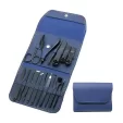 Trusă manichiură profesională 16 piese - Blue -1