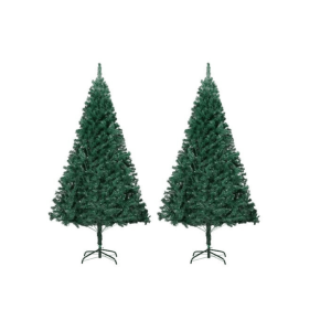 Brad artificial verde 180 cm – aspect natural, ramuri dese, montaj rapid – suport inclus, model premium pentru Crăciun